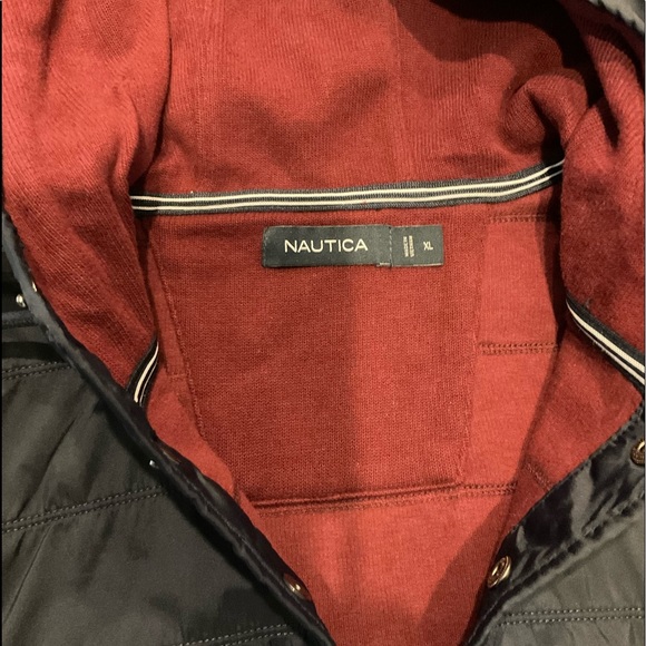 Nautical 1/4 button up hoodie sz Xl NWT - Picture 3 of 5